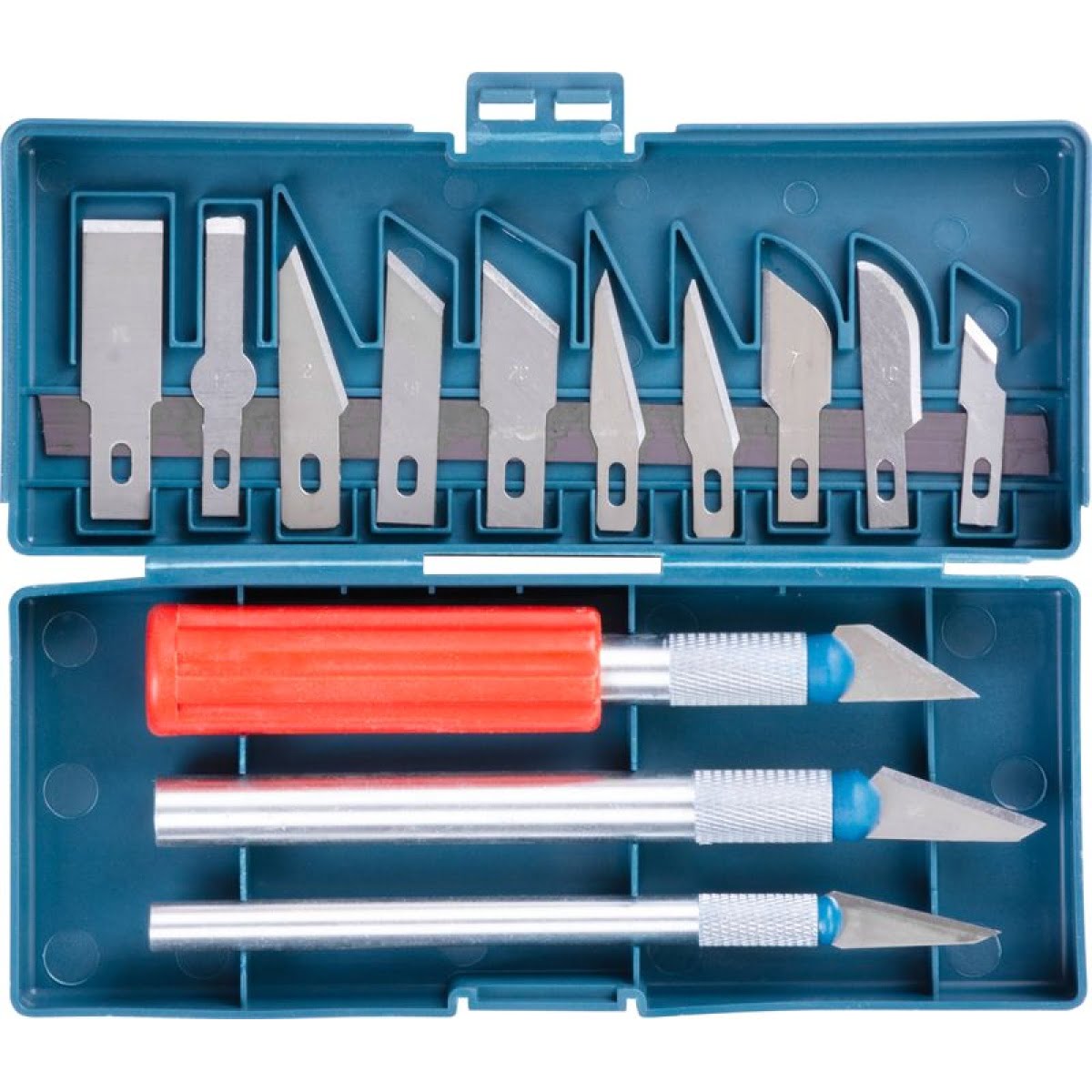 Cutter de precizie, bisturiu set 3 bucati, Strend Pro - imagine 2