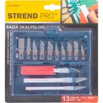 Cutter de precizie, bisturiu set 3 bucati, Strend Pro - imagine 5