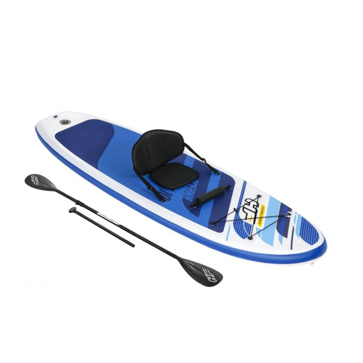 Placa SUP Hydro-Force Oceana XL Combo, 305 x 84 cm, alb / albastru, 65303 - imagine 5