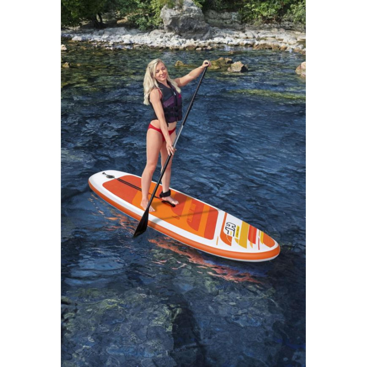 Placa SUP, HYDRO-FORCE™ Aqua Journey, 274 x 76 cm, 65302 - imagine 4