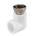 Cot PPRC, 20 mm x 1/2”, 90 grade, cu olandez filet interior