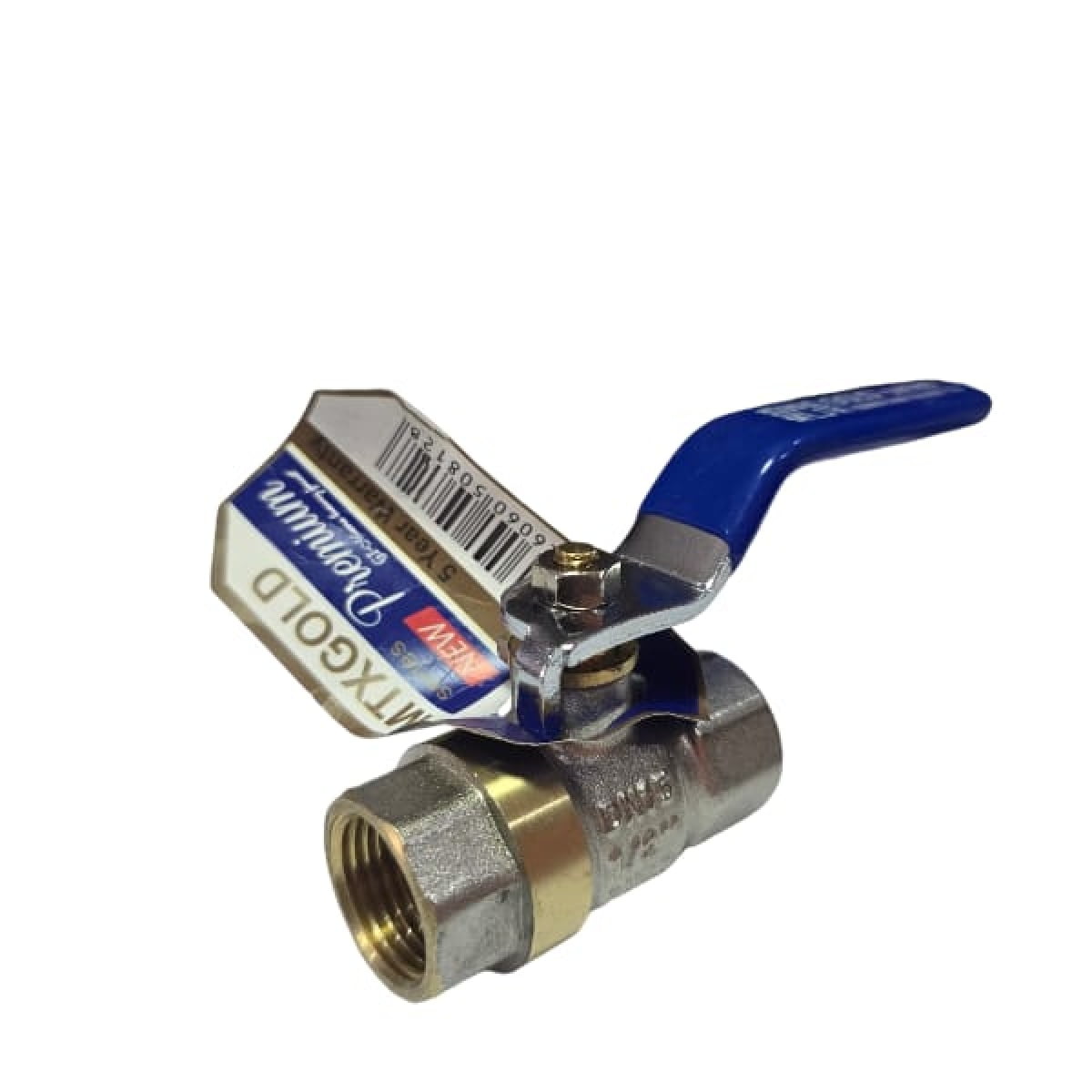 Robinet cu bila pentru apa, 1/2” FI-FI, PN40 - imagine 2