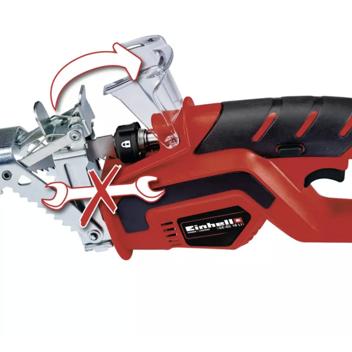 Fierastrau fara fir pentru crengi GE-GS 18 Li-Solo - imagine 2