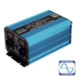 Invertor și sursă de alimentare neîntreruptibilă, undă sinusoidală pură, 1000W, USB, voltmetru dublu SAIC1000TS