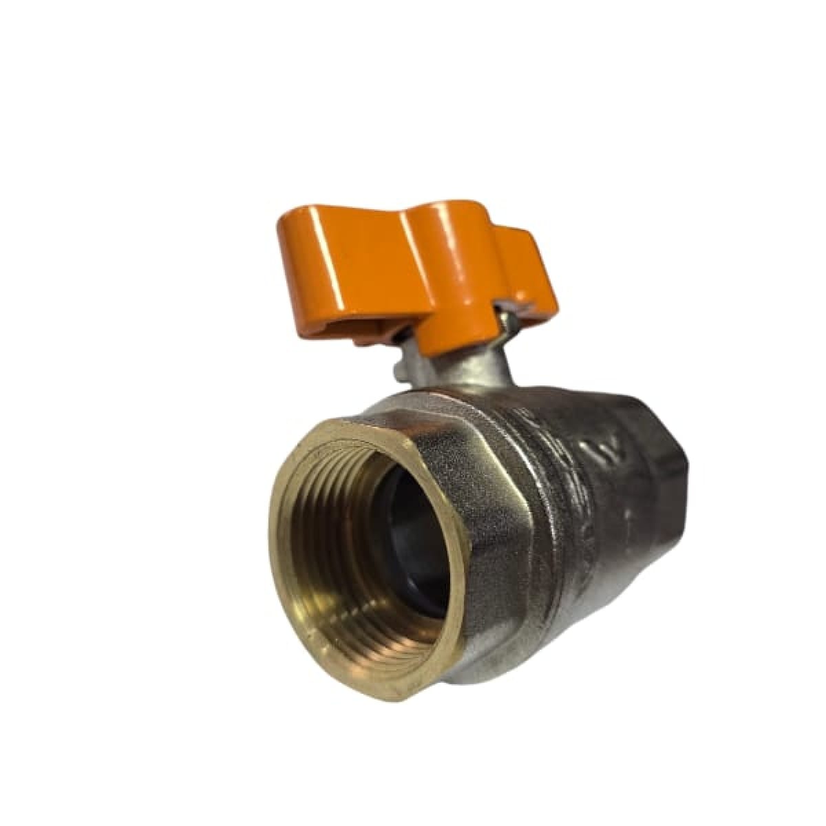 Robinet cu sfera, tip fluture, 1"FIFI, WISSE, PN40 - imagine 2