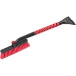 Racleta auto cu perie pentru zăpadă și gheață Strend Pro, 2 în 1, 65 cm, aluminiu