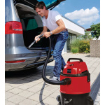 Aspirator umed-uscat, 1250 W, TC-VC 1825 vas 25 L plastic, furtun 2.5 m, functie suflare aer, Einhell - imagine 3