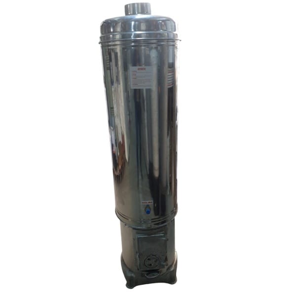 Cazan boiler din inox, 100L, cu o sursa si  focar