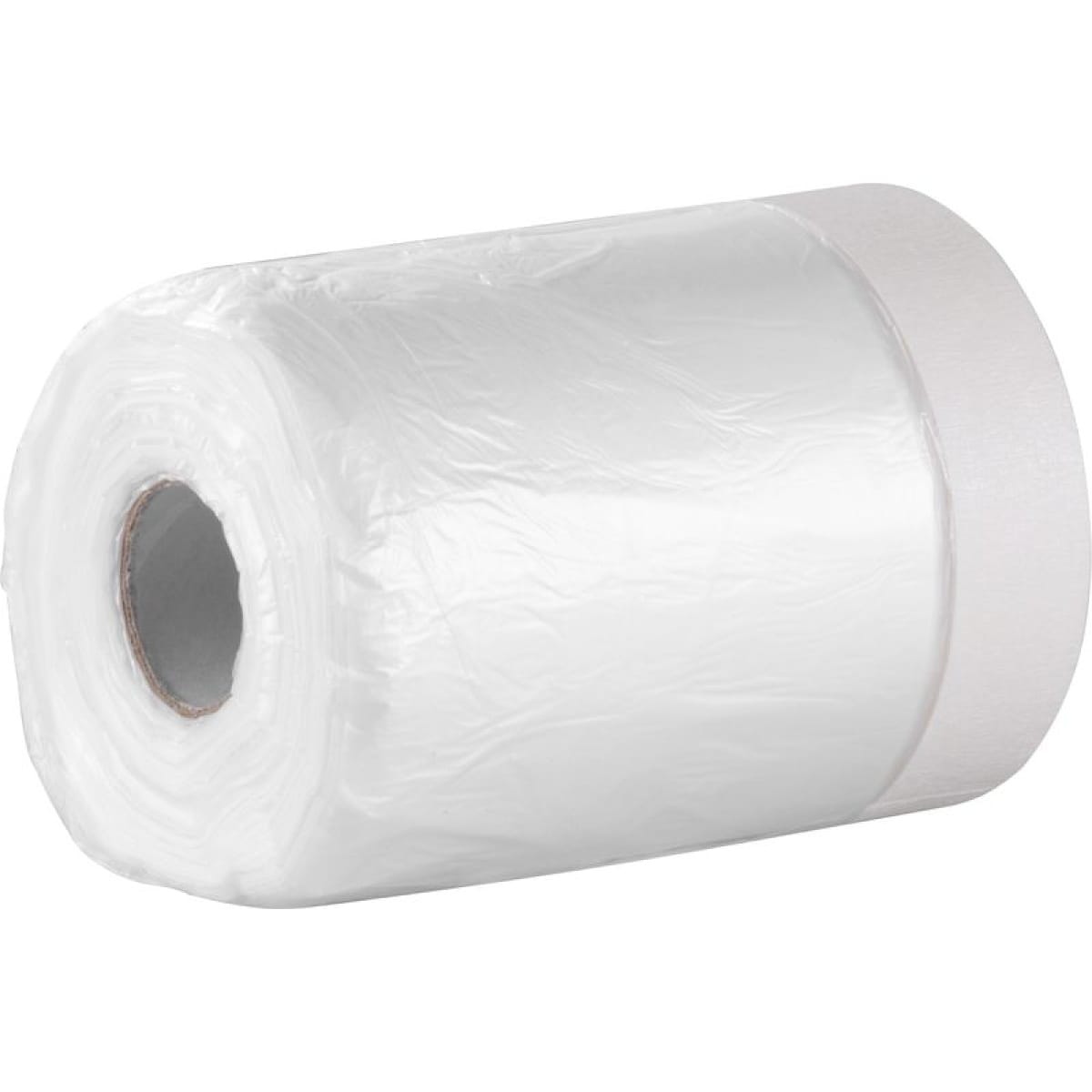 Folie de acoperire cu bandă adezivă, pentru vopsire și protecție podea, 550 mm x 30 m, Strend Pro - imagine 2