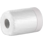 Folie de acoperire cu bandă adezivă, pentru vopsire și protecție podea, 550 mm x 30 m, Strend Pro - imagine 2