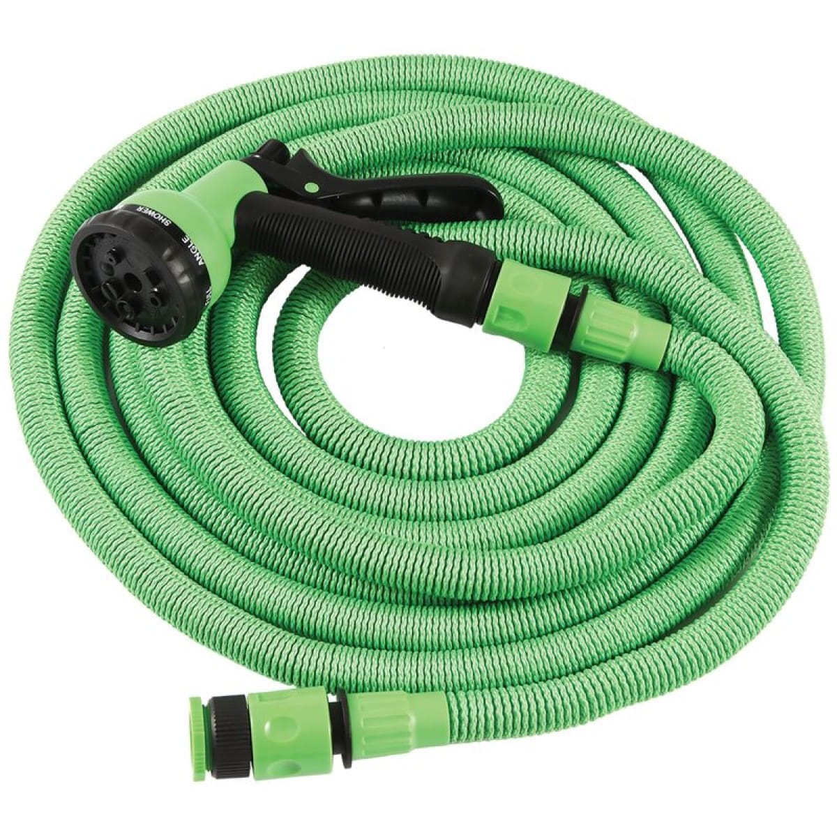 Furtun extensibil  5–15 m, 1/2"-3/4", cu pistol pulverizator, grădină Garden Flexi - imagine 2