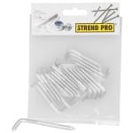 Agatator cu filet, tip L, 6 mm, Strend Pro Set 8buc