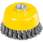 Perie sarma agresiva cupa 100mm M14  sârmă 0,35 mm StrendPro