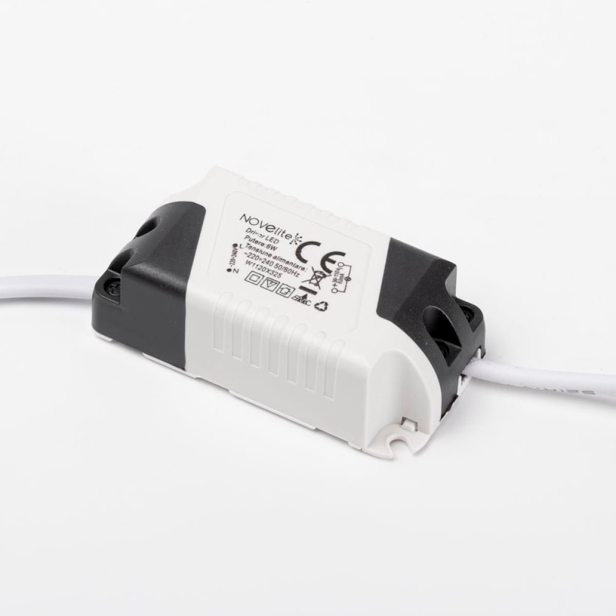 Spot Incastrat Rotund cu LED SMD 6W Alb 6400K 115x105 NoveLite - imagine 2