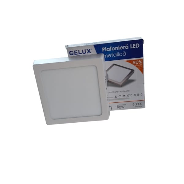 Plafoniera LED metalică patrata GELUX GL-LEDARO212, 12W