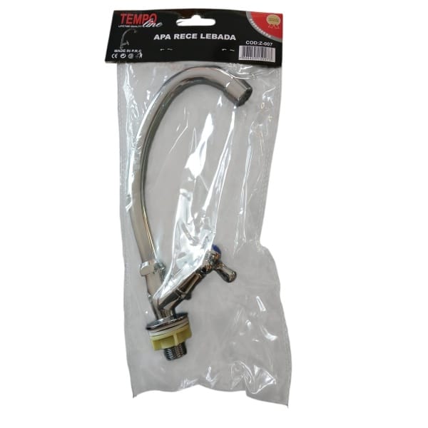 Baterie apă rece TEMPO Line tip lebădă, crom, Z-007