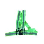 Ham reflectorizant, fixare cu catarama, latime si lungime reglabila, galben neon Gantex