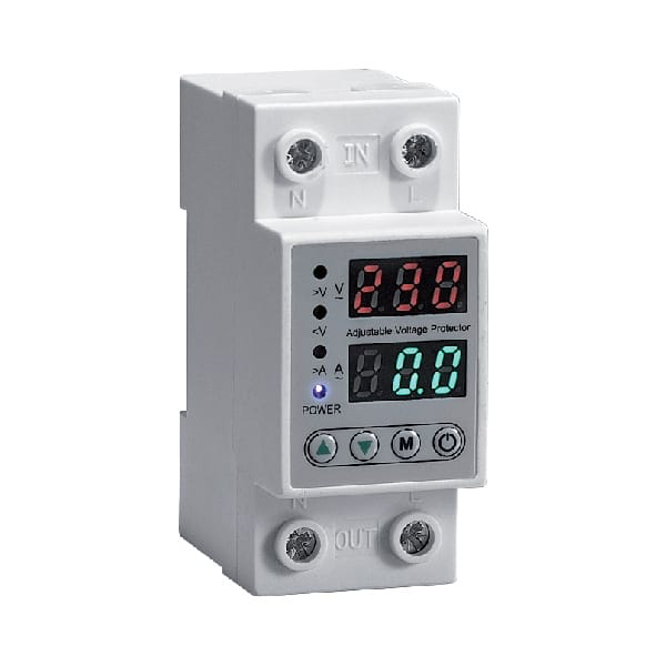 Releu monitorizare tensiune digital ELMARK MN4 1P, 220V, max. 63A