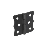 Balama decorativă ZO 40, 40 x 45 x 1,0 mm, finisaj negru DUPEX, art. 7945402