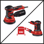 Șlefuitor excentric TC-RS 425 E – 425 W, viteză variabilă, disc Ø 125 mm, Einhell - imagine 7