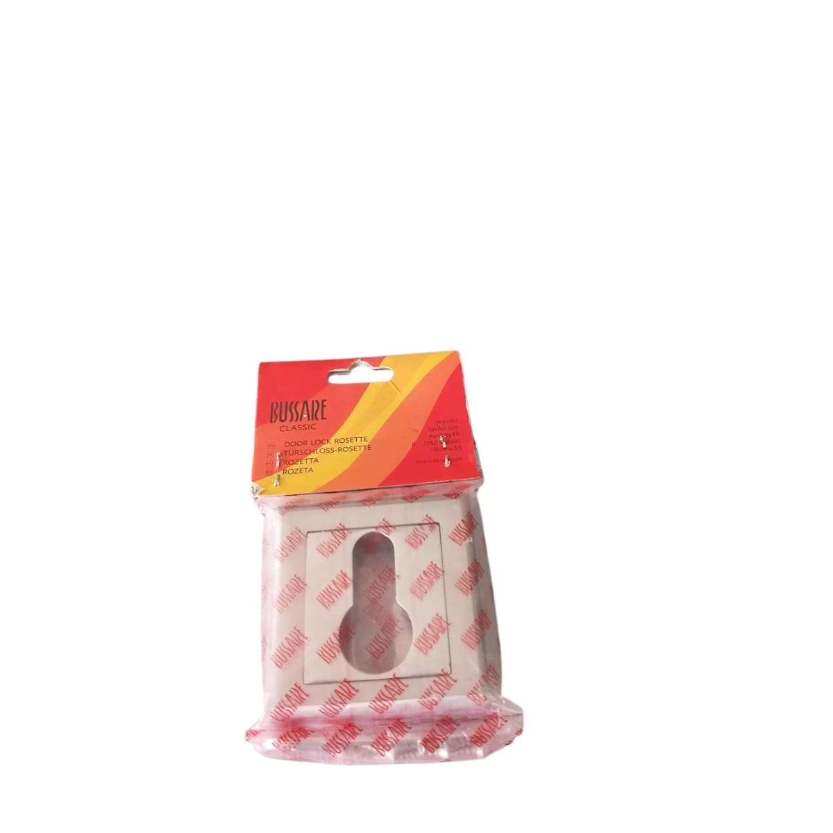 ROZETA USA Rozeta patrata pentru usa, clasic, crom satinat, BO-30 - imagine 1