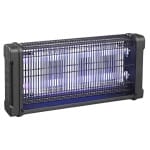Lampă electrică anti-insecte Strend Pro KING KONG, 2x15W – capcană cu priză pentru țânțari și insecte zburătoare