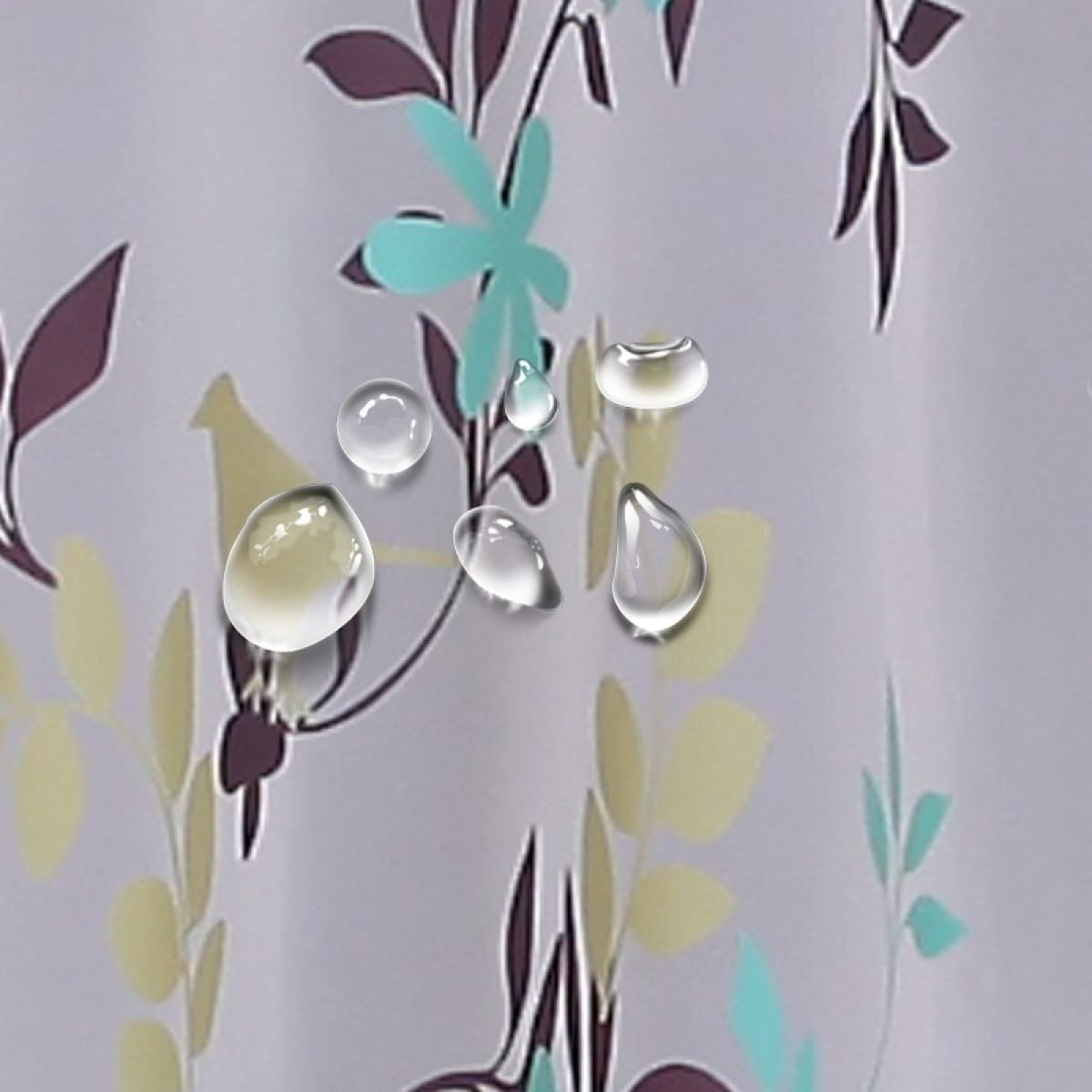 Perdea dus COFFEE TREES 180X200 cm Eremetiq - imagine 2