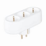 Triplu Stecher Ceramic cu CP, IPEE, 3 prize, alb