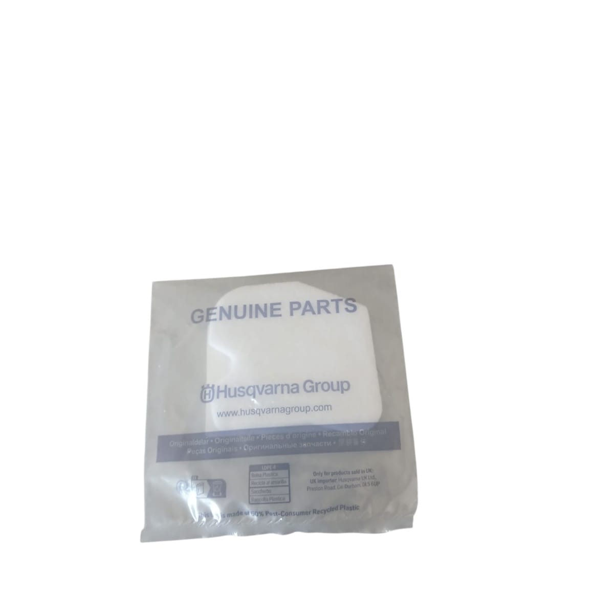 Filtru aer Husqvarna 545061801 – piesă originală compatibilă cu motounelte Husqvarna, Jonsered, McCulloch și RedMax - imagine 2