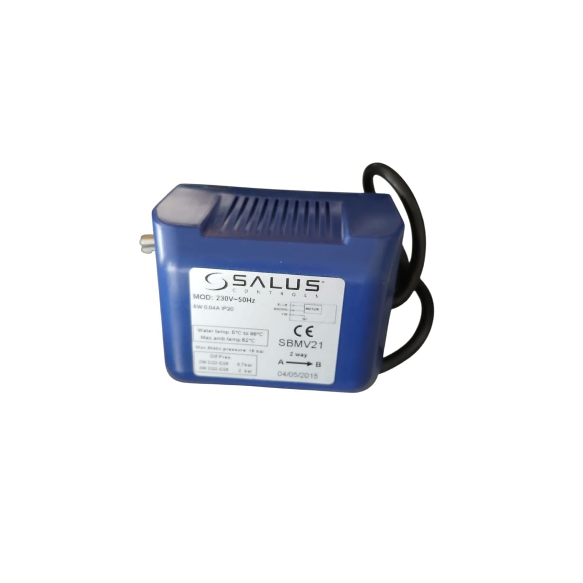 Valvă motorizată Salus SBMV21, 2 căi, 1”, 230V, cu actuator electric - imagine 2