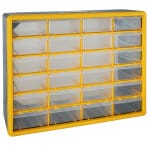 Organizator din plastic cu 24 cutii PVC, 500×160×390 mm, Strend Pro