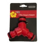 Adaptor furtun, plastic, 3 căi, JOKA G7201