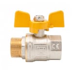 Robinet gaz, 3/4", MF