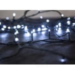 Instalatie de Crăciun MagicHome Errai, 1200 LED alb rece, 8 funcții, 230 V, 50 Hz, IP44, iluminat exterior, L-24 m