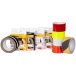 Banda antiderapanta, Strend Pro, adeziva, durabila, fluorescenta, 50 mm x 5 m - imagine 3