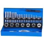 Set tarozi și filiere Strend Pro SX1033 – HSS, 33 piese, M3–M12