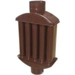 Recuperator căldură emailat maro Ø120 mm - imagine 2