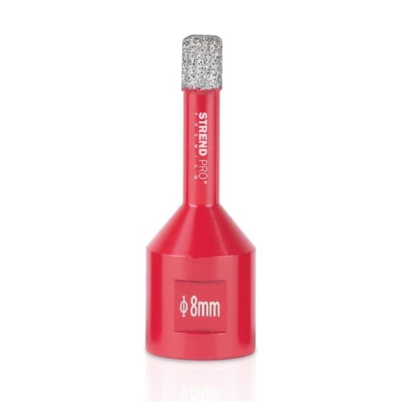 Carota diamantata Strend Pro Premium DCB11, 8 mm, M14, HD, coroană profesională