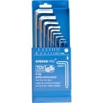 Set chei imbus Strend Pro HK0212, 9 piese, hexagonale S1, tubulare, Allen