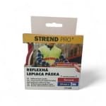 Bandă reflectorizantă adezivă Strend Pro, rosie, 50 mm x 2 m, pentru interior/exterior