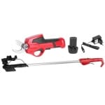 Foarfece de grădină Strend Pro 7.2V, grădină, alimentate cu baterii, + tijă telescopică  Set