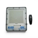 Proiector LED solar 200W cu panou solar și telecomandă