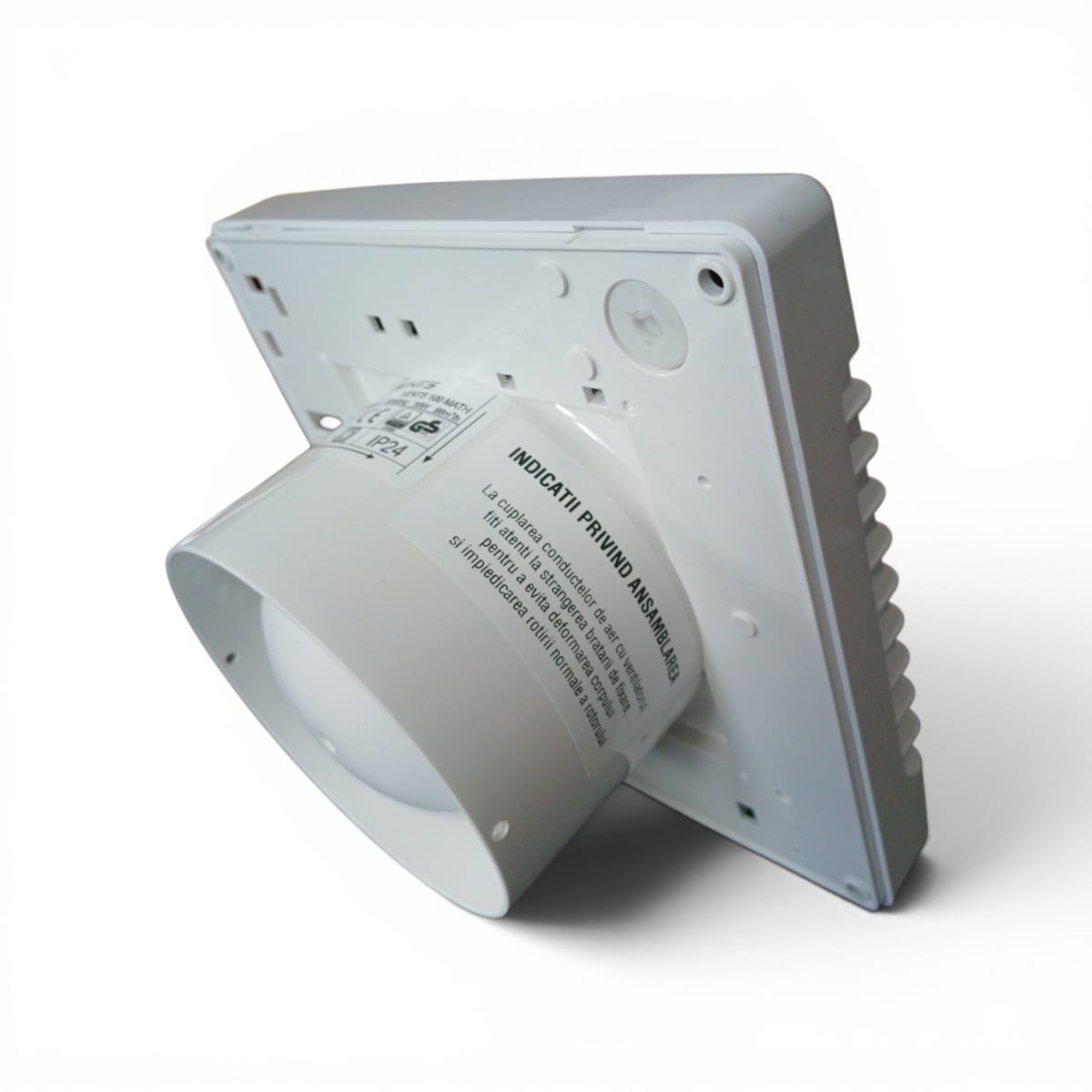 Ventilator de Baie Dt 125 mm, 14W, 94 mc/h, Alb - imagine 2