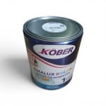 Vopsea alchidica pentru lemn / metal, 4 L, alb trafic, interior / exterior, Emalux, Kober