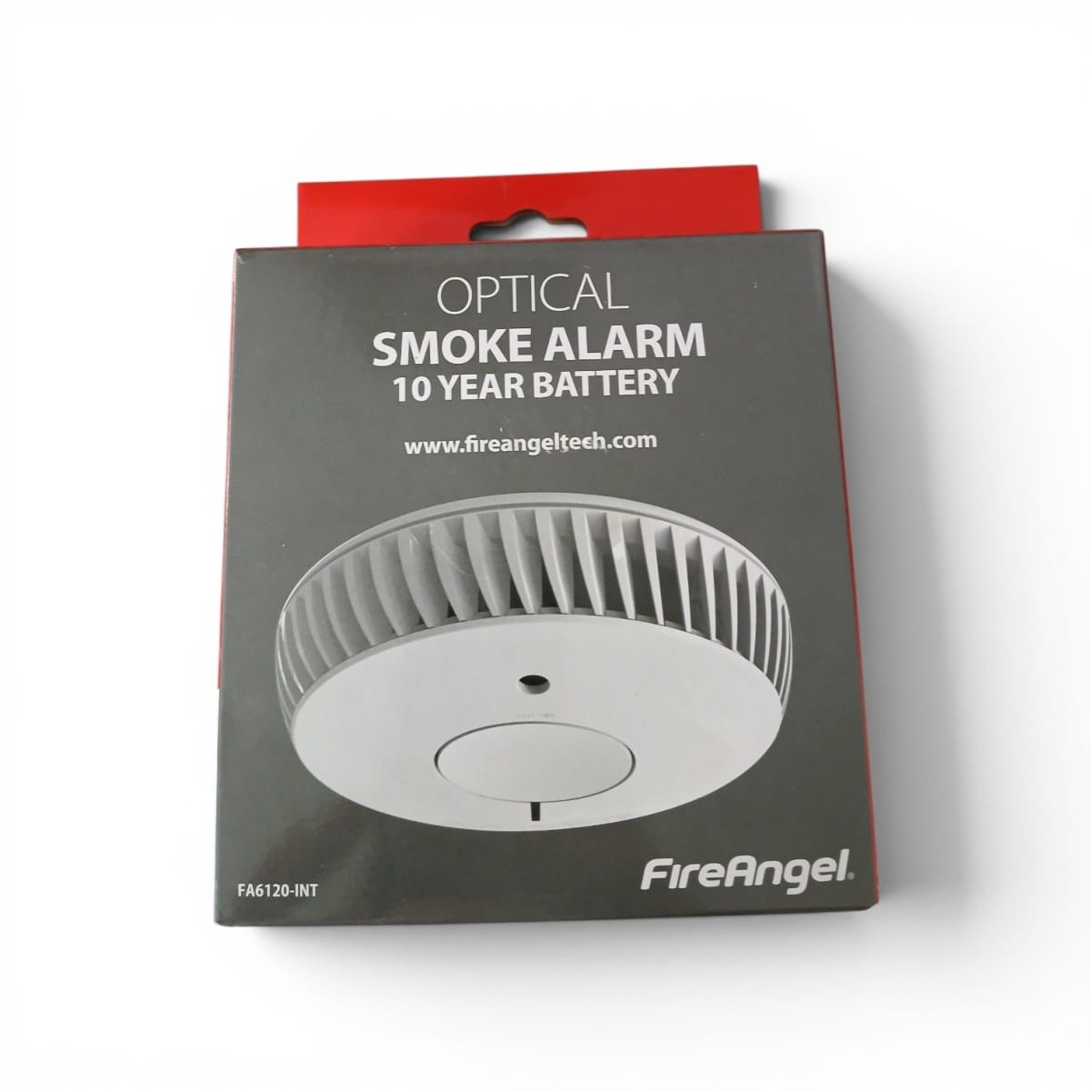 Senzor de Fum FireAngel FA6120-INT – Detector Optic cu Baterie 10 Ani - imagine 2