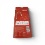 Pipă Flexibilă Ferro W100P-B pentru Baterie Bucătărie, Metal, Bej - imagine 2