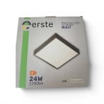 Plafonieră LED Erste Ruut 24W 2280lm 4000K cu Senzor IP54 30x30cm - imagine 2