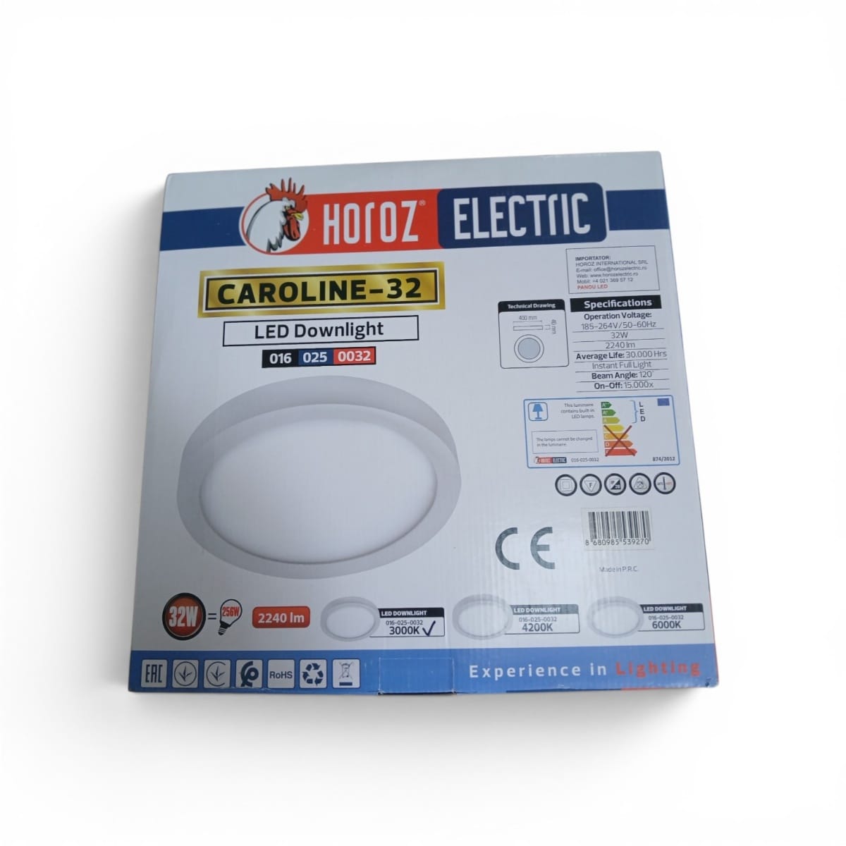 Aplica LED Horoz Caroline-32 32W 2240lm 4000K - imagine 2