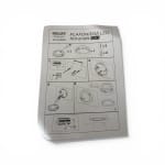 Plafonieră LED Gelux Granada 2 în 1, 24 W, 2490 lm, CCT 3000K/4000K/6500K, Ø300 mm, alb - imagine 3