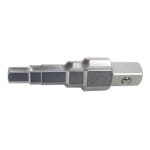 Cheie în trepte pentru nipluri radiator BGS, 3/8" - 21 mm, pătrat exterior 1/2", crom-vanadiu